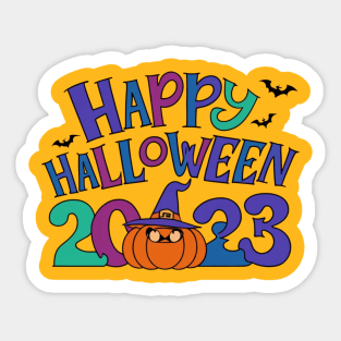 Happy Halloween 2023 Sticker